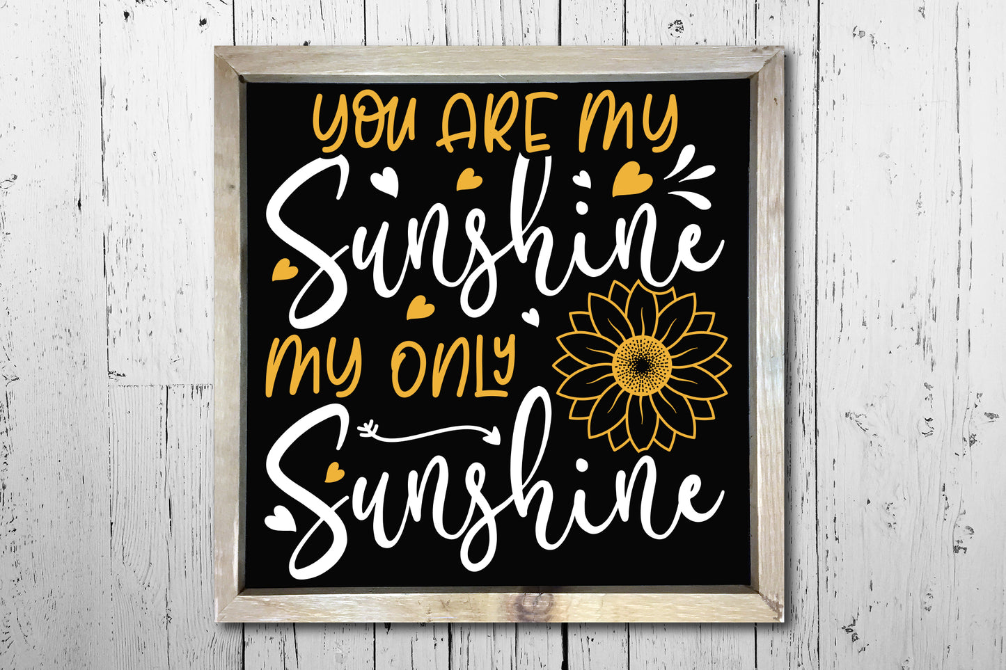 You Are My Sunshine, Sunflower SVG File