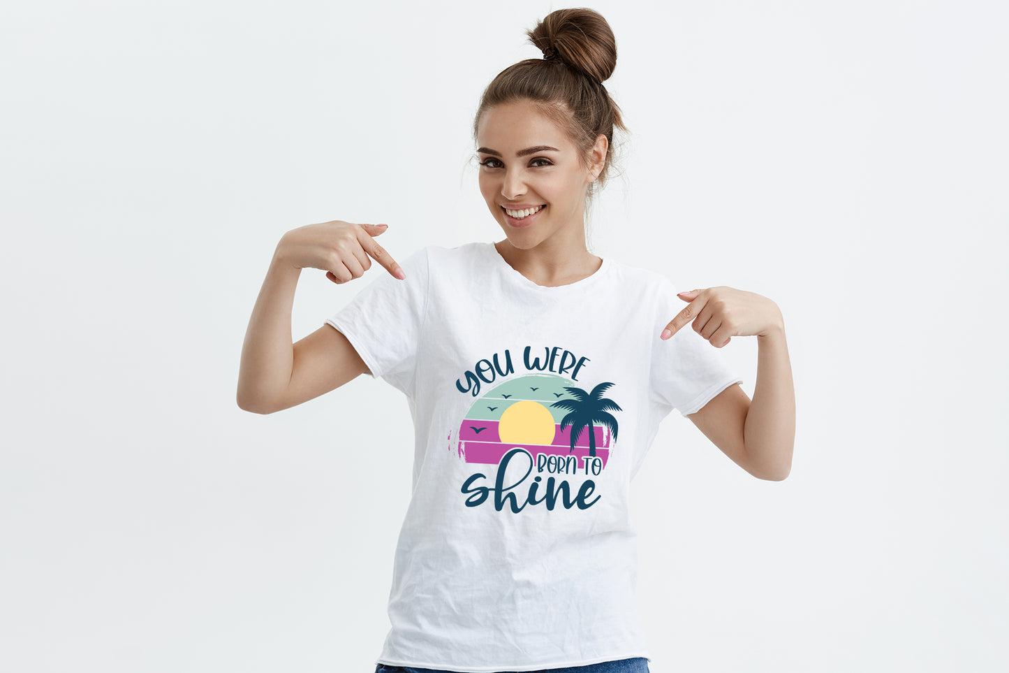 You Were Born to Shine, Summer Sublimation Design