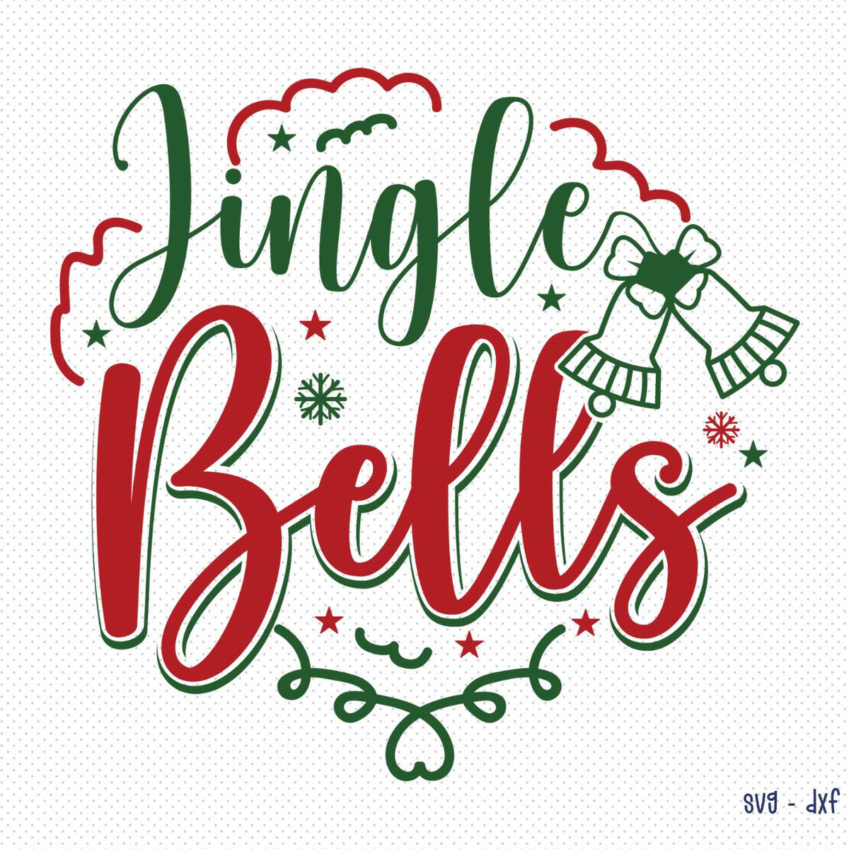 Jingle Bells Svg Free Christmas Svg Craft Lab Svg