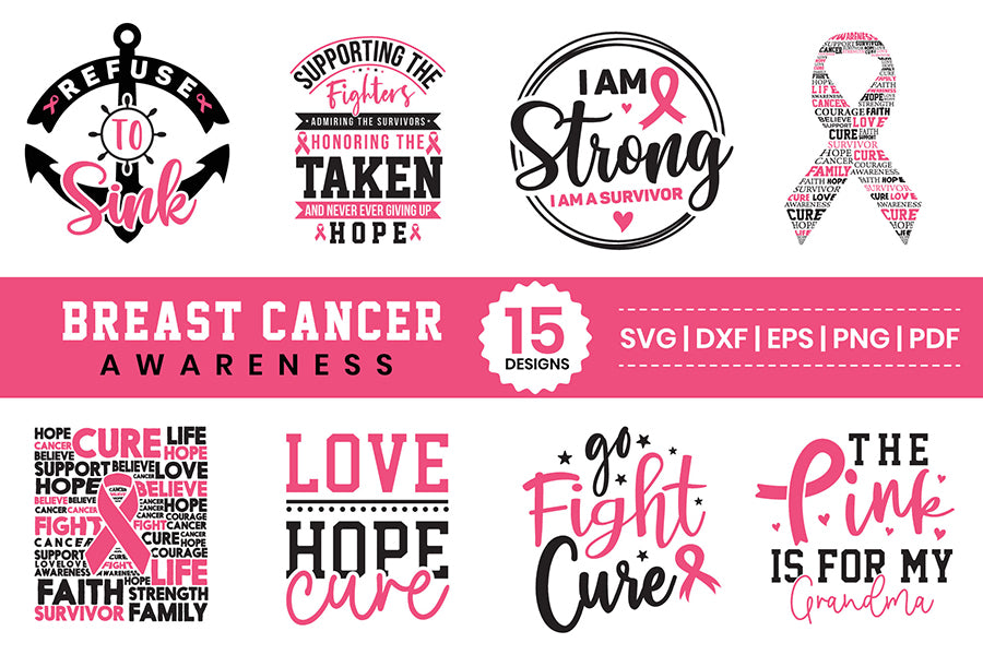 Breast Cancer Awareness 2024 Bundle