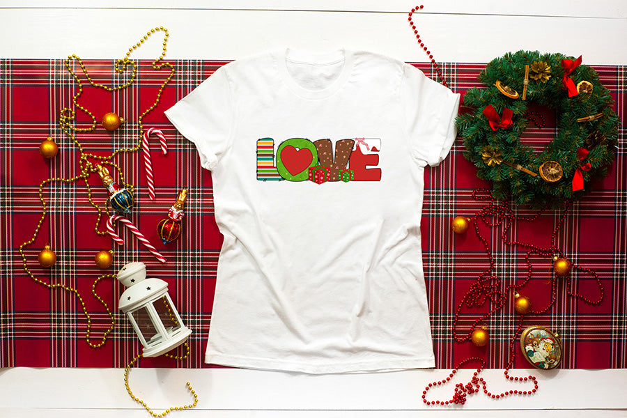 Christmas Doodle Alphabet PNG Bundle Vol.2