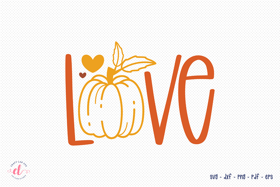 Fall SVG, Autumn SVG, Love Cut File