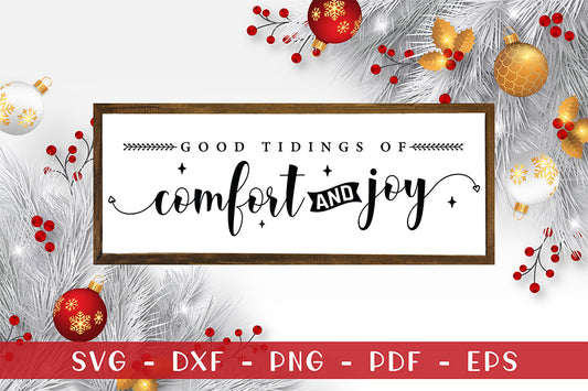 Farmhouse Christmas Sign SVG Cut File