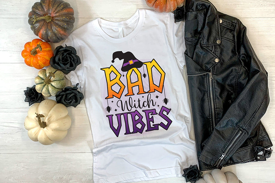 Halloween Sublimation Design, Bad Witch Vibes