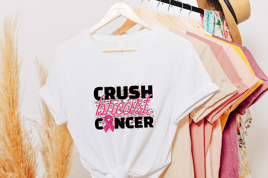 Crush Breast Cancer PNG Sublimation