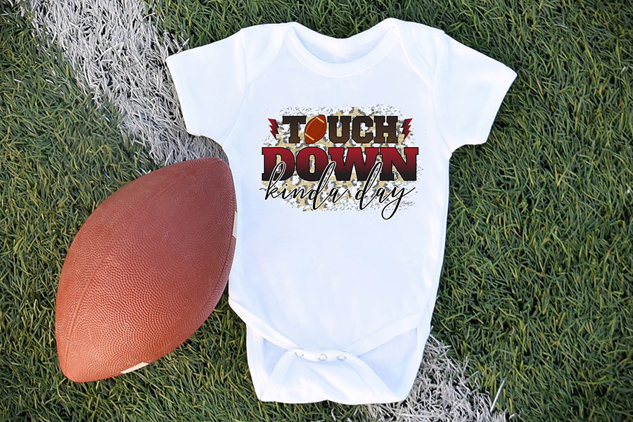 Touch Down Kinda Day | Football PNG Sublimation