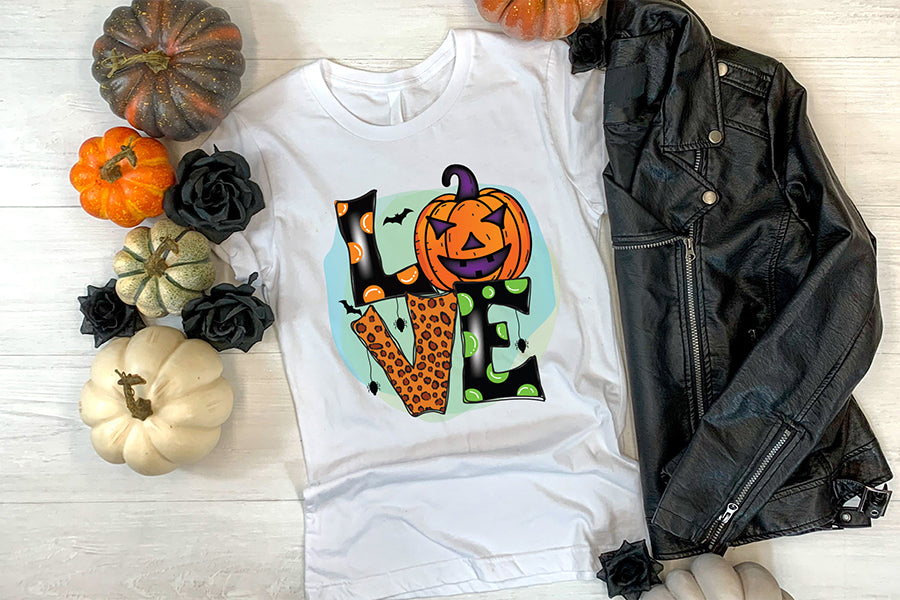 Halloween PNG Sublimation Design - Love