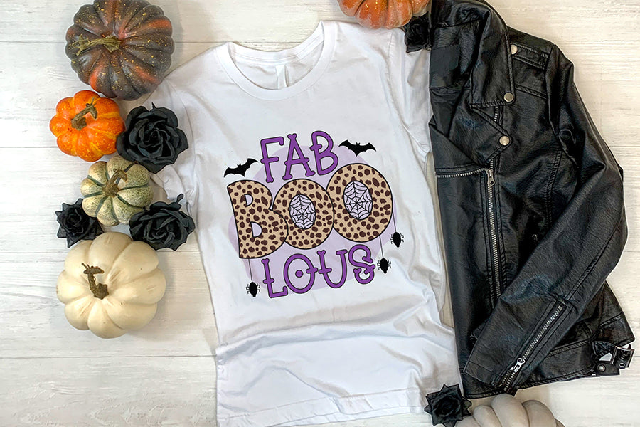Halloween PNG Sublimation - Fab Boo Lous
