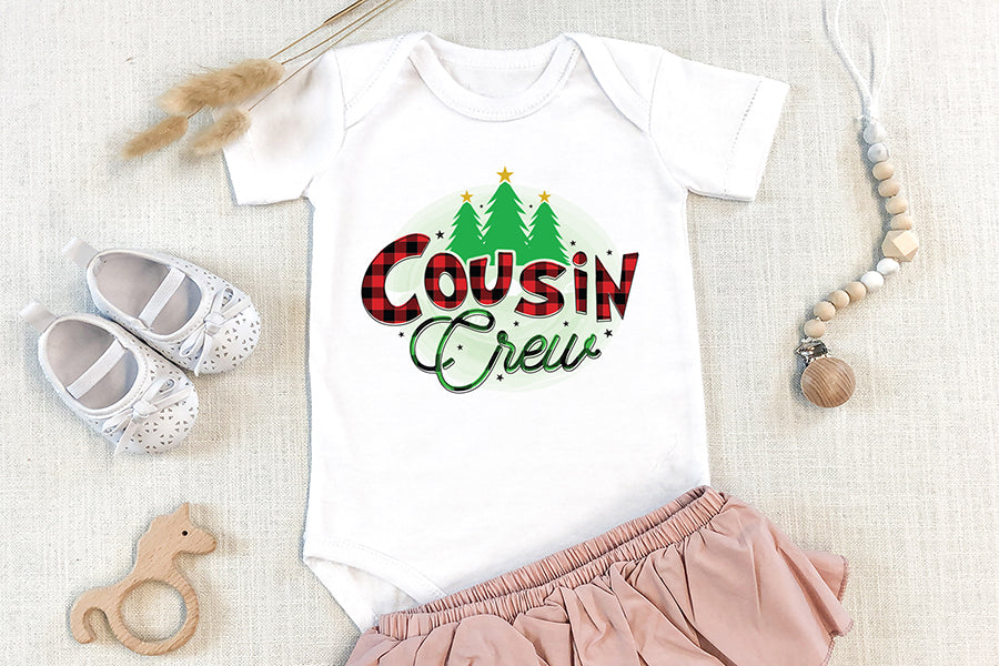 Cousin Crew PNG, Kids Christmas PNG Sublimation
