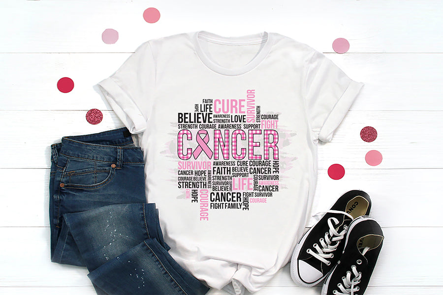 Breast Cancer Sublimation Design PNG