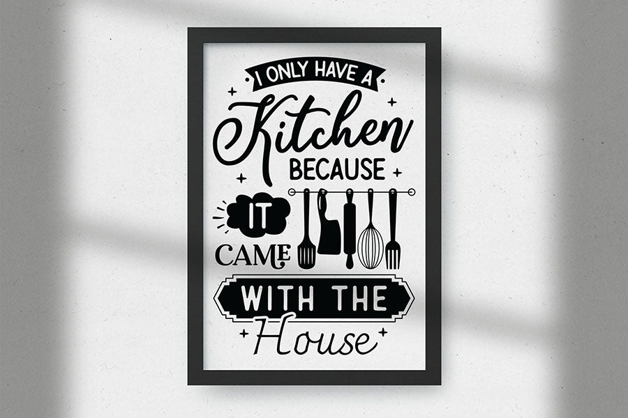 Funny Kitchen Sign SVG, Kitchen SVG