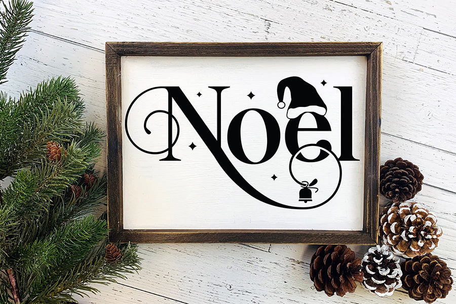 Noel SVG, Farmhouse Christmas Sign SVG