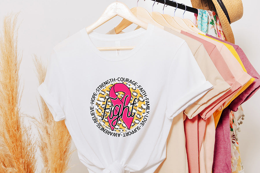 Breast Cancer Awareness Sublimation PNG