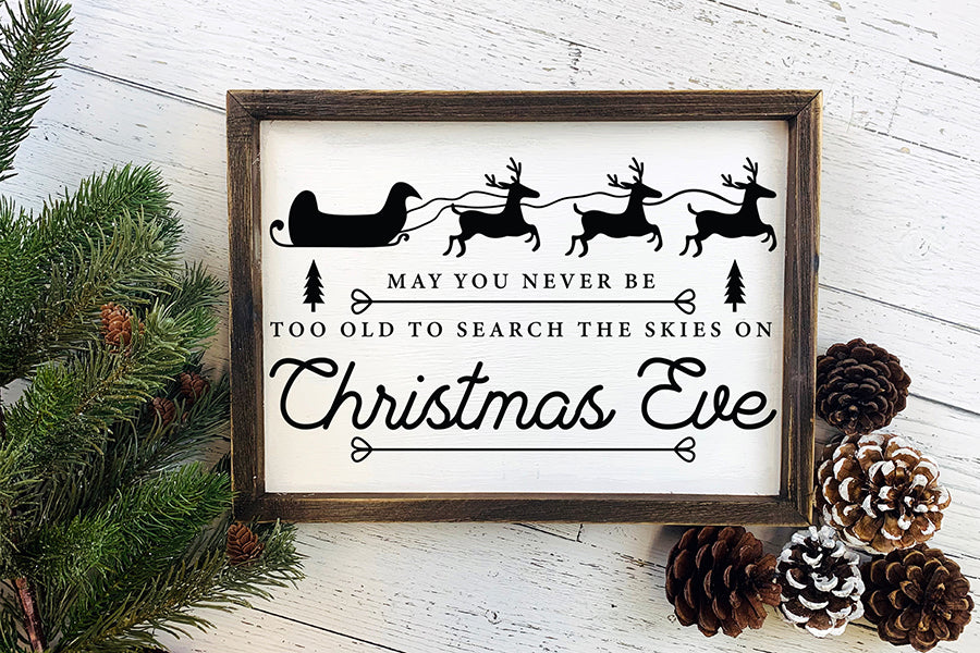 Farmhouse Christmas Sign SVG Design