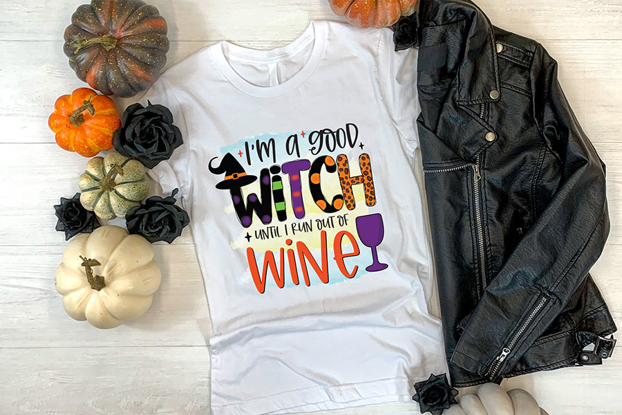 Halloween Witch Sublimation Design