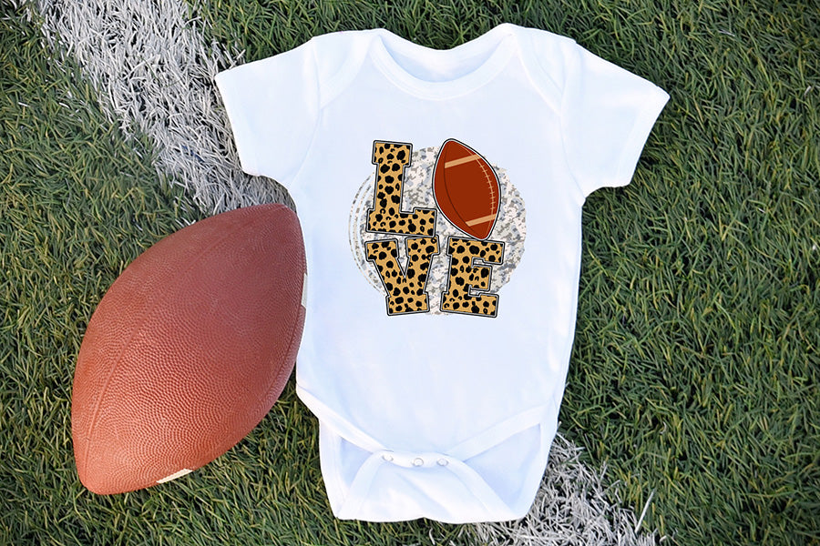 Love PNG | Football Sublimation Design