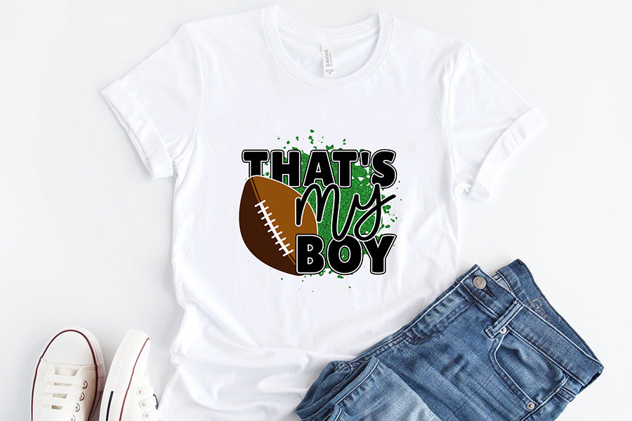 That's My Boy, Football Sublimation Design