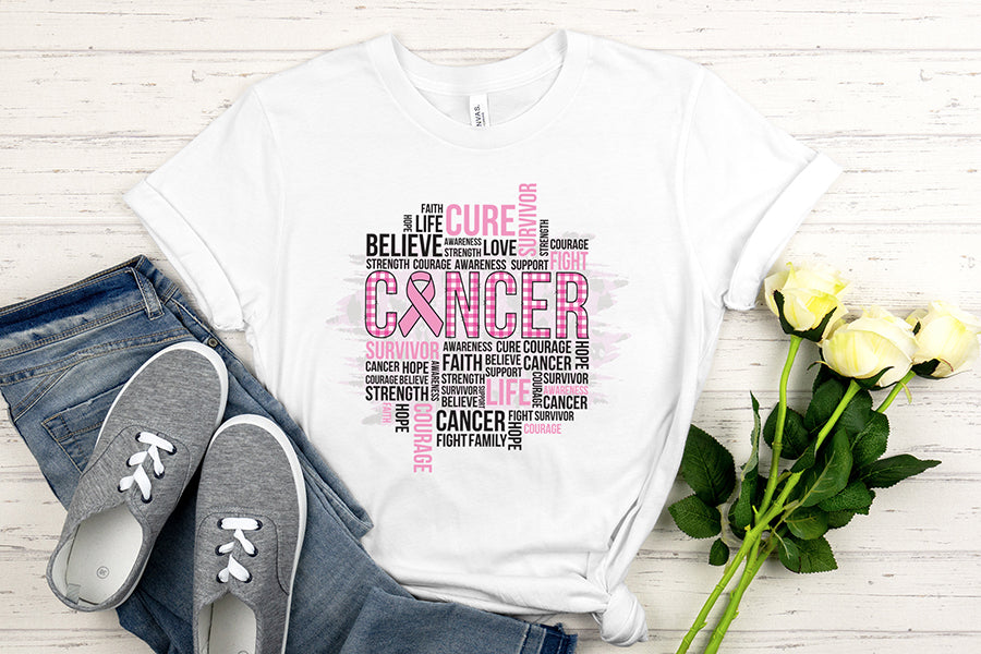Breast Cancer Sublimation Design PNG