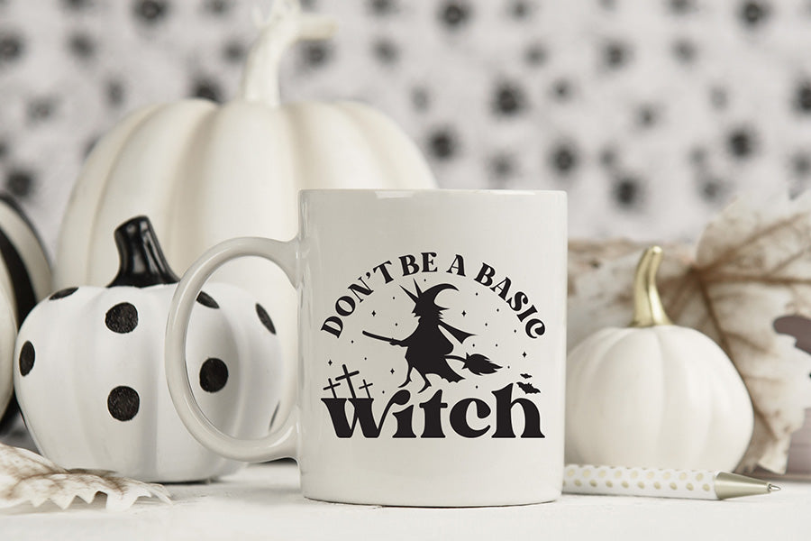 Don't Be a Basic Witch SVG, Halloween SVG