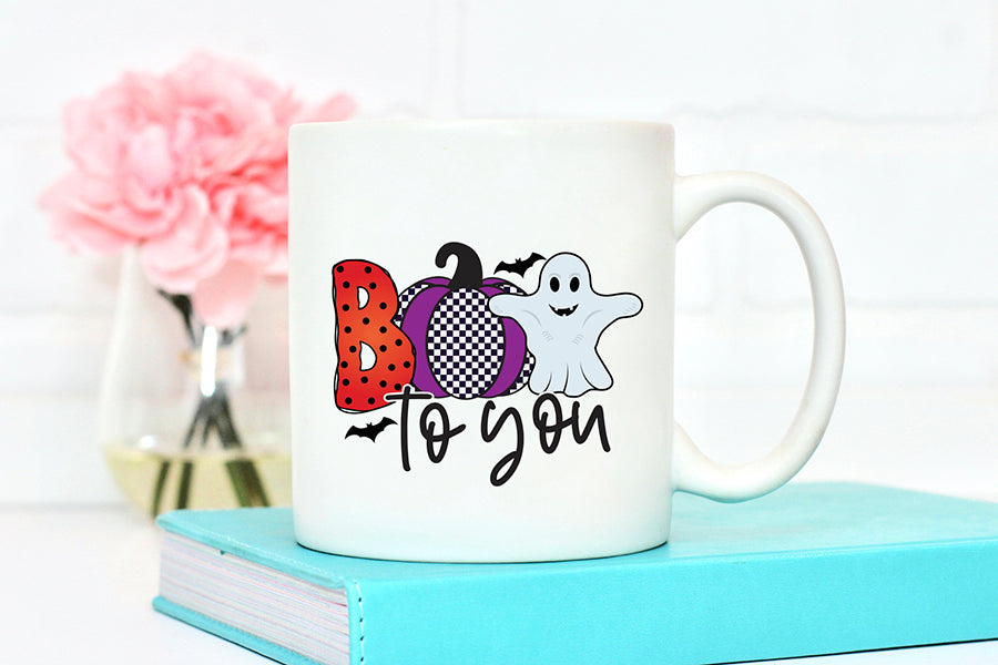 Boo to You | Halloween Sublimation Design