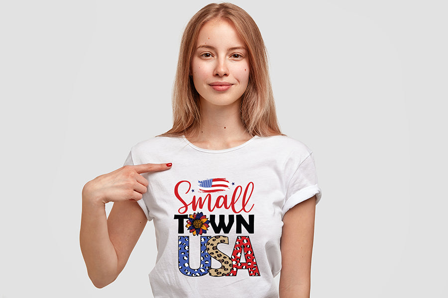4th of July PNG Sublimation - Small Town USA
