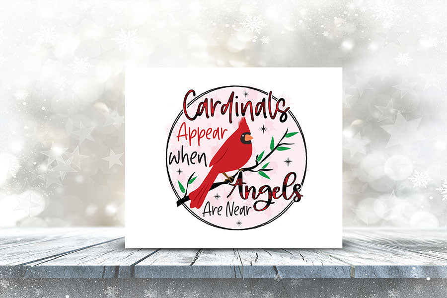 Christmas Cardinal PNG Sublimation Design