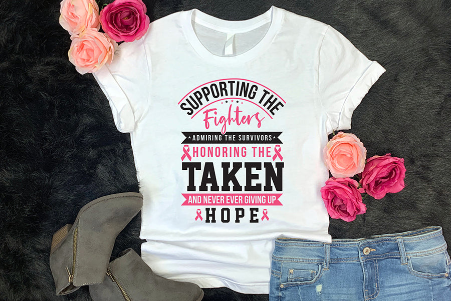 Breast Cancer SVG Design