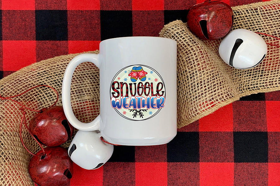 Snuggle Weather PNG Winter Sublimation