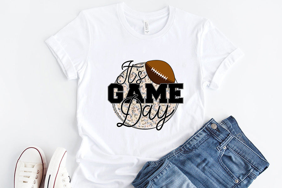 It's Game Day - Football Sublimation Design