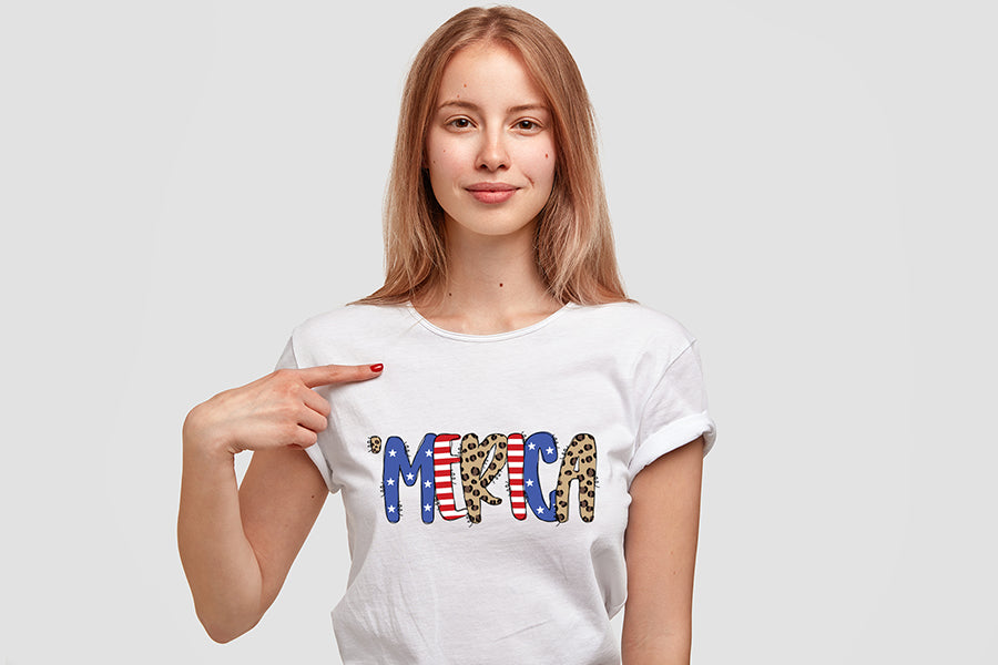 4th of July PNG Sublimation Design - Merica