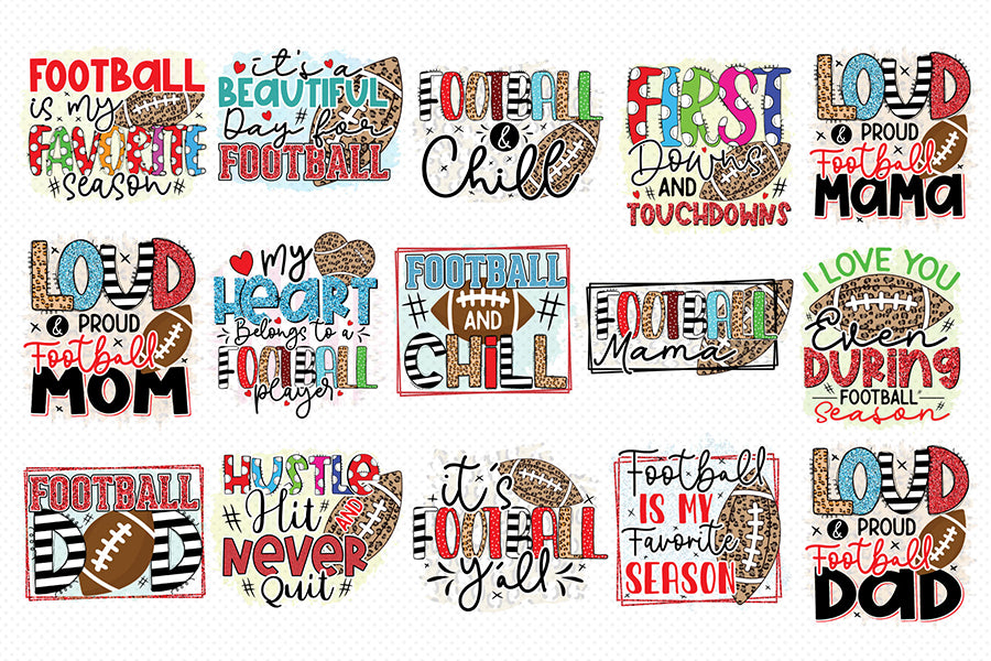 Football Sublimation Bundle