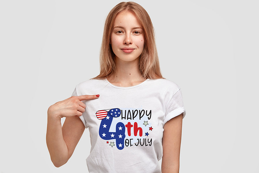 Happy 4th of July PNG Sublimation Design