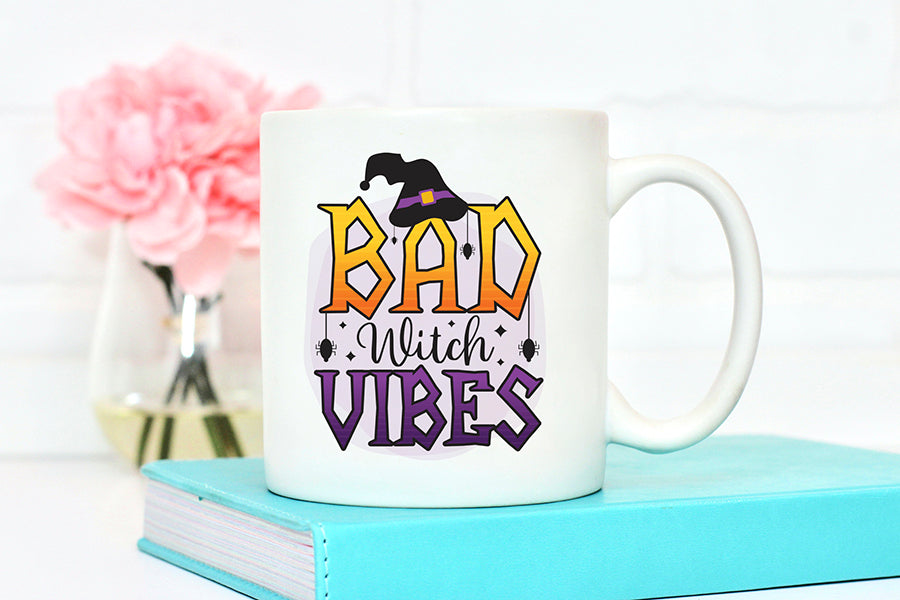Halloween Sublimation Design, Bad Witch Vibes