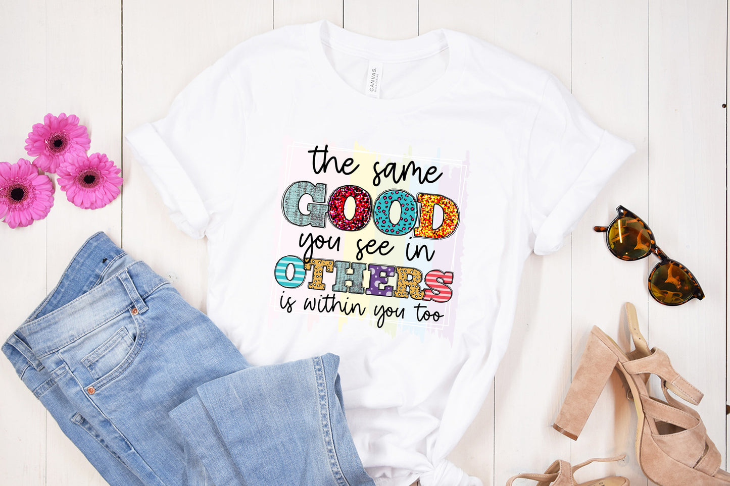 Self Love Quote PNG, The Same Good You See in Others is within You Too