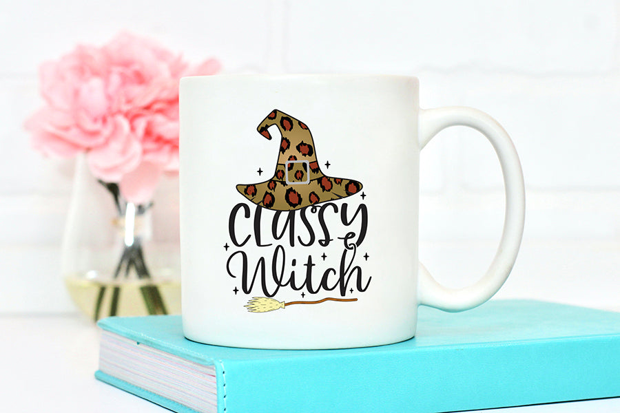 Classy Witch, Halloween Witch Sublimation