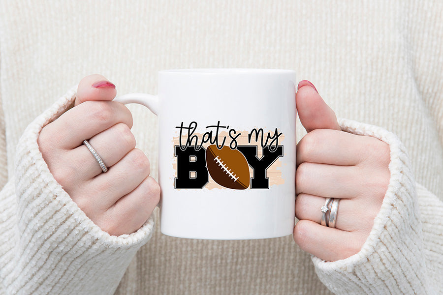 That's My Boy - Football Sublimation Design