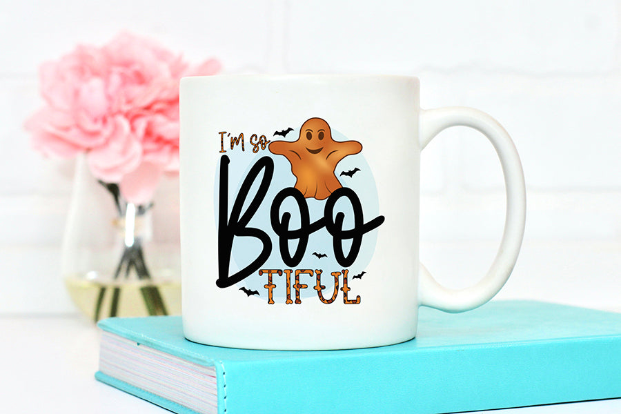 Halloween Sublimation Design - I'm So Boo Tiful
