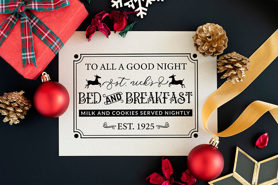 Farmhouse Christmas Sign SVG Design