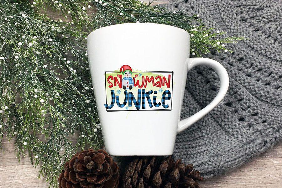 Snowman Junkie PNG Sublimation