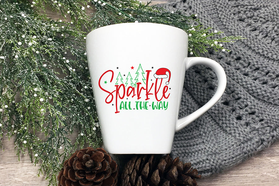 Christmas SVG, Sparkle All the Way SVG