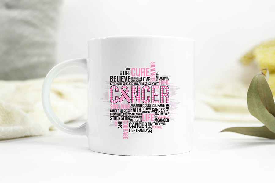Breast Cancer Sublimation Design PNG