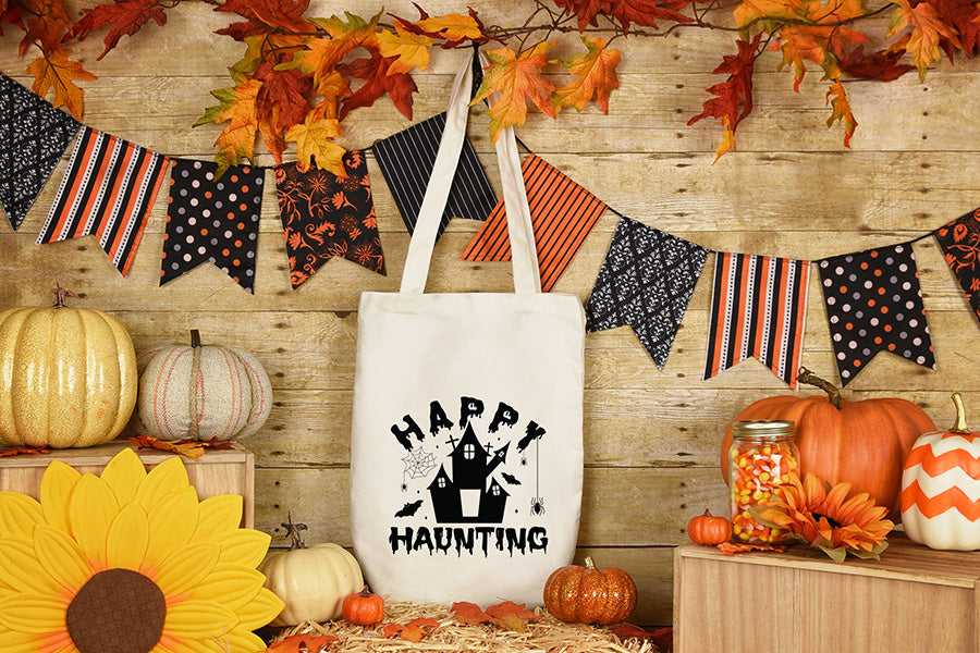 Halloween SVG, Happy Haunting Cut File