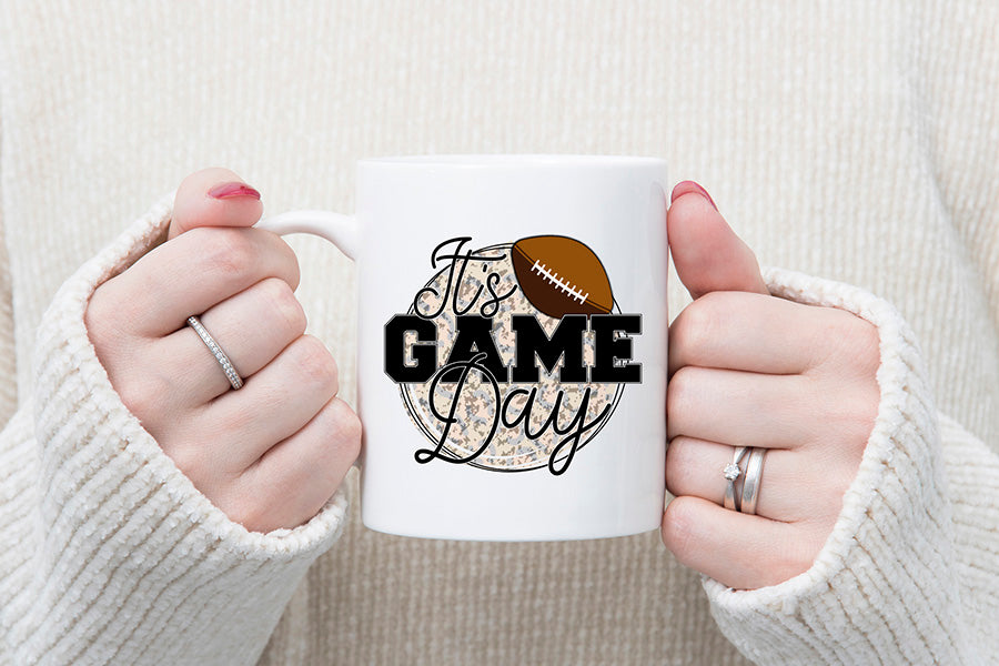 It's Game Day - Football Sublimation Design