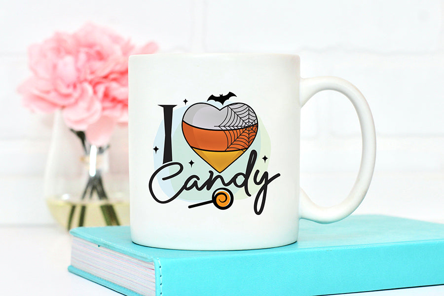 Halloween Sublimation Design | I Love Candy