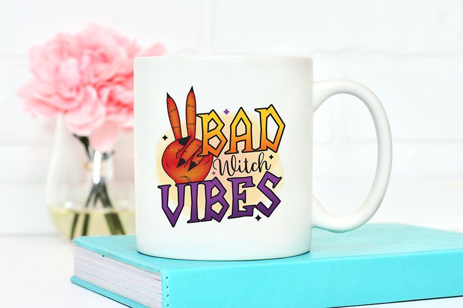 Halloween Sublimation Design - Bad Witch Vibes