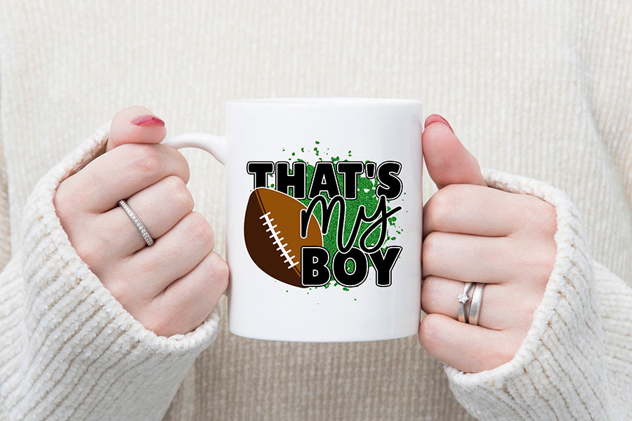 That's My Boy, Football Sublimation Design