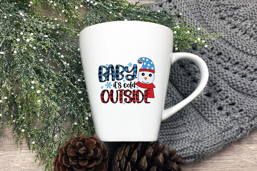 Baby It's Cold Outside | Snowman PNG Sublimation
