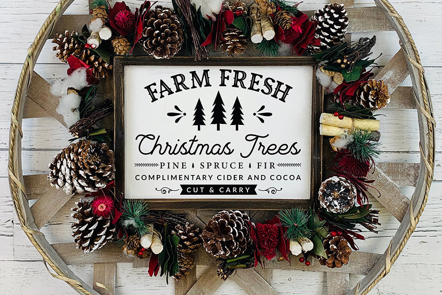 Farmhouse Christmas Sign SVG Mega Pack