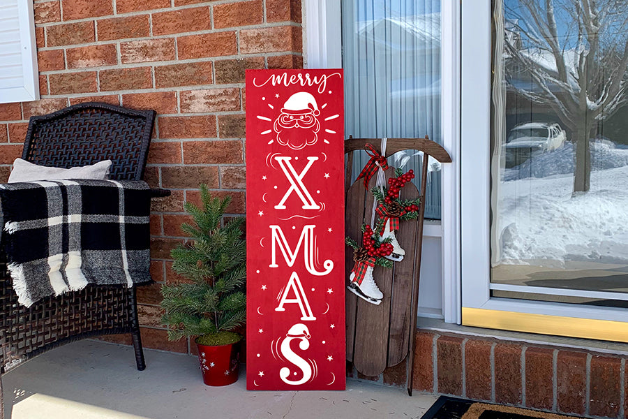 Christmas Porch Sign SVG Mega Bundle