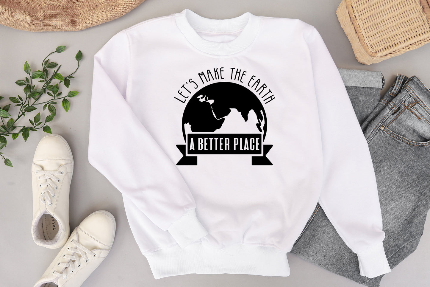 Earth Day SVG, Let's Make the Earth A Better Place